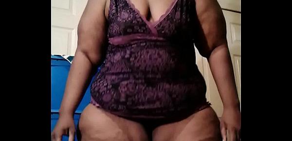  Sexy Sbbw Ms Ann aka Aunt Dee Getting Nasty with Dat Huge Soft Ass